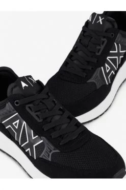 Armani Exchange Sneakers Baskets Black -Armani Exchange Verkoopwinkel 01a8bcdcb04e5f8d9a1ebe3e7c653933