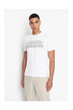 Armani Exchange T-Shirts White