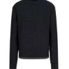 Armani Exchange Truien & Vesten Round-neck Knitwear Blue
