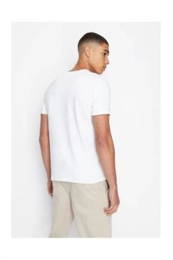 Armani Exchange T-Shirts White -Armani Exchange Verkoopwinkel 07535fa2cf7782e399b5e7874966f76c