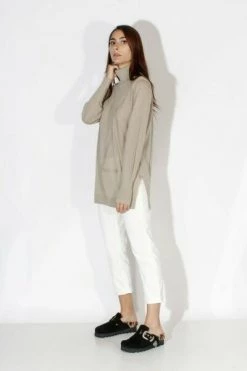 Armani Exchange Coltruien Turtlenecks Beige