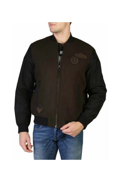 Armani Exchange Bomber Jackets Brown 1 Armani Exchange Bomber Jackets Brown