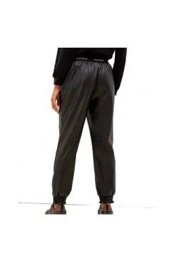 Armani Exchange Leren Broeken Trousers Black -Armani Exchange Verkoopwinkel 23e90ed5860379c56fc0e1e7b1bf29c1