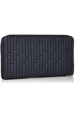 Armani Exchange Portefeuilles Wallet Blue