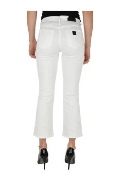 Armani Exchange Cropped Jeans Trousers White