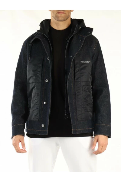 Armani Exchange Spijkerjassen Denim Jackets Blue 3 Armani Exchange Spijkerjassen Denim Jackets Blue - Afbeelding 3