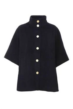 Armani Exchange Poncho's Capes Blue