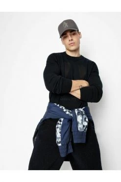 Armani Exchange Truien & Vesten Round-neck Knitwear Blue -Armani Exchange Verkoopwinkel 3920a0035b3005ee0a2a7c7a2e984f7a