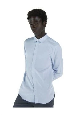 Armani Exchange Overhemden Shirt Blue -Armani Exchange Verkoopwinkel 3a0288ced57f152efc5d2afdc4ac112e