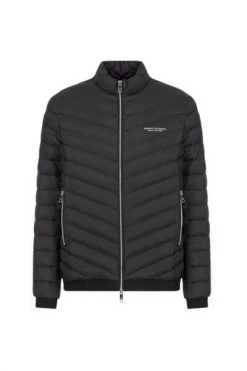 Armani Exchange Gewatteerde Jassen Down Jackets Black