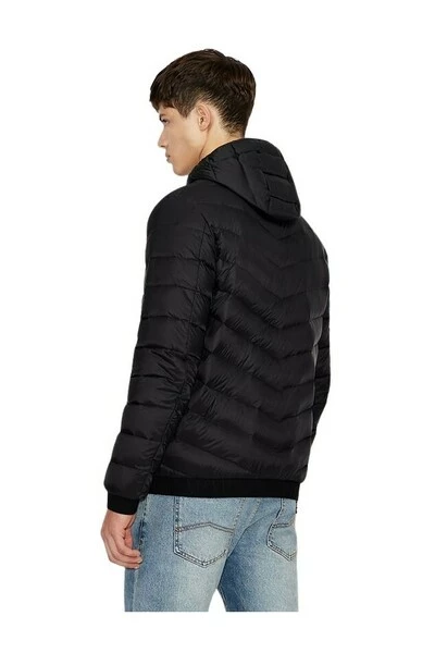 Armani Exchange Gewatteerde Jassen Jacket Black 5 Armani Exchange Gewatteerde Jassen Jacket Black - Afbeelding 5