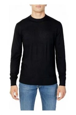 Armani Exchange Longsleeves Long Sleeve Tops Black