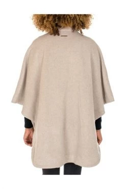 Armani Exchange Poncho's Capes Beige