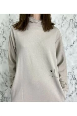 Armani Exchange Casual Jurken Dresses Gray