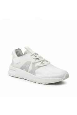 Armani Exchange Low Sneakers With Big Logo White