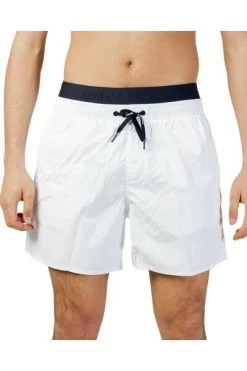 Armani Exchange Badmode Swimming Trunks White