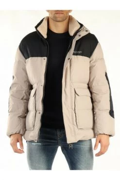 Armani Exchange Gewatteerde Jassen Down Jackets Beige