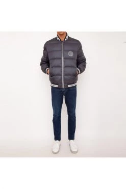 Armani Exchange Gewatteerde Jassen Down Jackets Gray