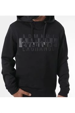 Armani Exchange Hoodies & Sweatvesten Hoodie Black