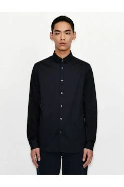 Armani Exchange Zakelijke Overhemden Formal Shirts Blue