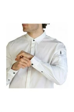 Armani Exchange Casual Overhemden Shirt White -Armani Exchange Verkoopwinkel 6d85f6f786b0304f22183d2cb374b50a