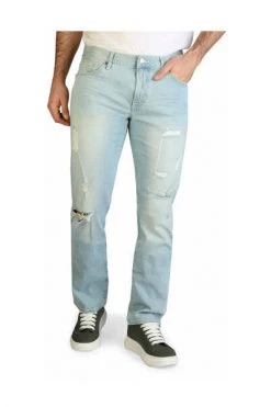 Armani Exchange Regular Fit Jeans Straight Jeans Blue