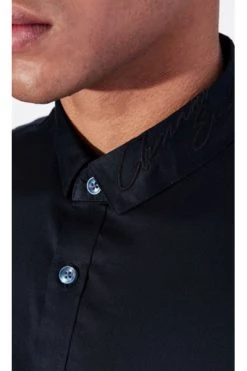 Armani Exchange Zakelijke Overhemden Shirt Black