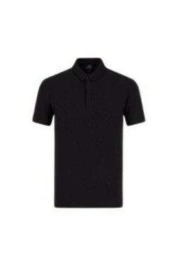 Armani Exchange Polo's Polo Shirt Black
