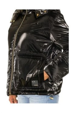 Armani Exchange Gewatteerde Jassen Down Jackets Black