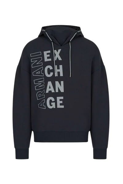 Armani Exchange Hoodies & Sweatvesten Hoodies Blue 3 Armani Exchange Hoodies & Sweatvesten Hoodies Blue - Afbeelding 3