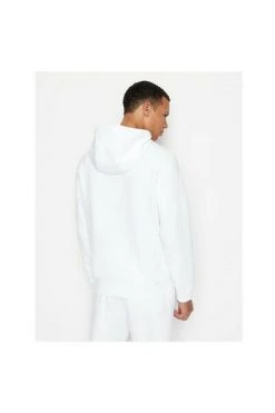 Armani Exchange Hoodies & Sweatvesten Felpa 3lzmam Zj8Qz 1100 White
