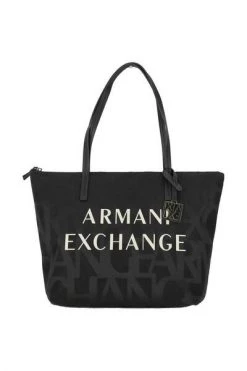 Armani Exchange Shoppers Bag Black