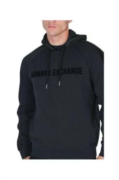 Armani Exchange Hoodies & Sweatvesten MAGLIERIA FELPE Blue
