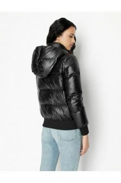 Armani Exchange Gewatteerde Jassen Down Coats Black