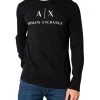 Armani Exchange Longsleeves T-Shirt Black