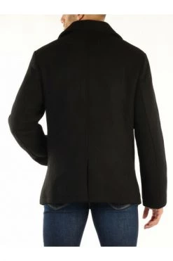 Armani Exchange Jassen Double-Breasted Coats Black