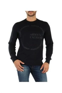 Armani Exchange Hoodies & Sweatvesten Sweatshirts Blue
