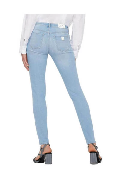 Armani Exchange Skinny Jeans Jeans 3Kyj01 Y1Xez 1500 Indigo Denim Blue 3 Armani Exchange Skinny Jeans Jeans 3Kyj01 Y1Xez 1500 Indigo Denim Blue - Afbeelding 3