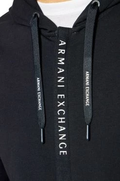 Armani Exchange Hoodies & Sweatvesten Zip Through Hoodie With Logo Blue -Armani Exchange Verkoopwinkel 9bec22127a164a64439f4a81ab1e1603