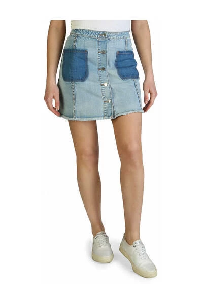 Armani Exchange Spijkerrokken Skirts Blue 4 Armani Exchange Spijkerrokken Skirts Blue - Afbeelding 4