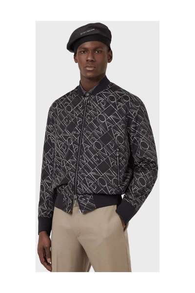 Armani Exchange Bomber Jackets Jacket Black 3 Armani Exchange Bomber Jackets Jacket Black - Afbeelding 3