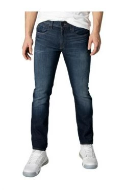 Armani Exchange Slim Fit Jeans Jeans Plain Front And Back Pockets Blue