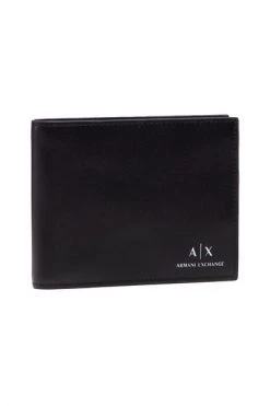 Armani Exchange Portefeuilles Wallet Black