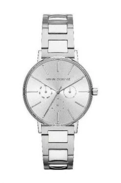 Horloges Armani Exchange Fashion Stainless Steel Watch Gray