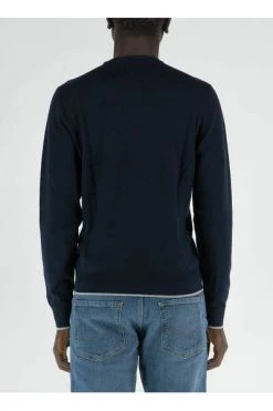 Armani Exchange Truien & Vesten Round-neck Knitwear Blue