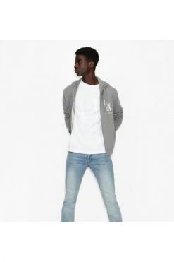 Armani Exchange Hoodies & Sweatvesten Sweatshirts Hoodies Gray -Armani Exchange Verkoopwinkel bb783ab69f509351d0cf03f40984fc11