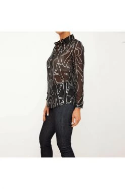 Armani Exchange Longsleeve Shirts Shirts Black