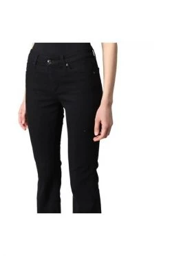 Armani Exchange Flared Jeans Denim Pants 5 Pockets 3lyj62 Y1srz 1200 Black