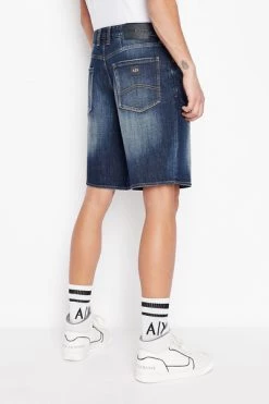 Armani Exchange Denim Shorts Shorts Blue