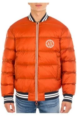 Armani Exchange Gewatteerde Jassen Down Jackets Orange